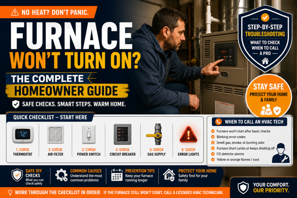 Furnace Not Turning On: What to Check First