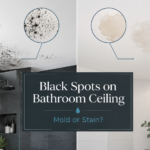 Black Spots on Bathroom Ceiling: How to Tell Mold from Stain