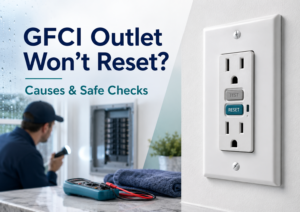 GFCI Outlet Won’t Reset: Causes and Safe Checks
