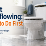 Toilet Overflowing: What to Do First