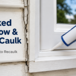 Caulk Around Windows and Doors Cracking: When and How to Recaulk
