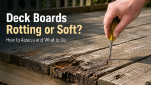 Deck Boards Rotting or Soft: How to Assess and What to Do