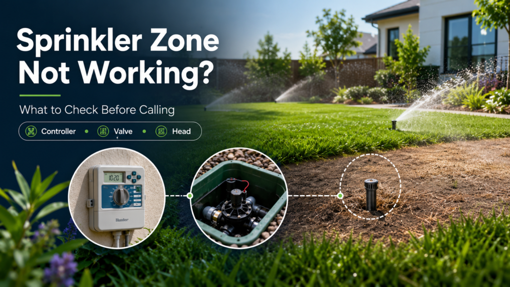 Sprinkler Zone Not Working: What to Check Before Calling