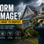 Summer Storm Damage: What to Inspect After a Storm