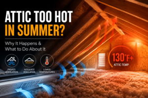 Attic Too Hot in Summer: Why It Happens and What to Do