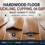 Hardwood Floor Buckling, Cupping, or Gaps: What Humidity Does