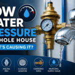 Low Water Pressure in Whole House: What’s Causing It