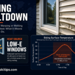 Vinyl Siding Warping or Melting in Extreme Heat: What It Means and What to Do
