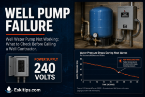 Well Water Pump Not Working: What to Check Before Calling a Well Contractor